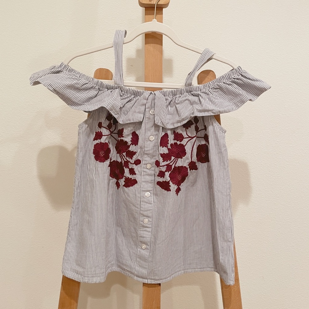 Spring off the shoulder top